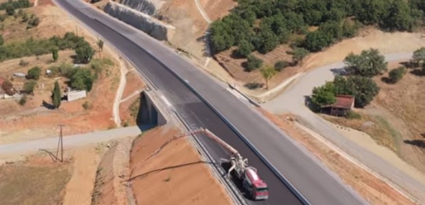 Στα εργοτάξια του Ε65 ο Χρίστος Δήμας